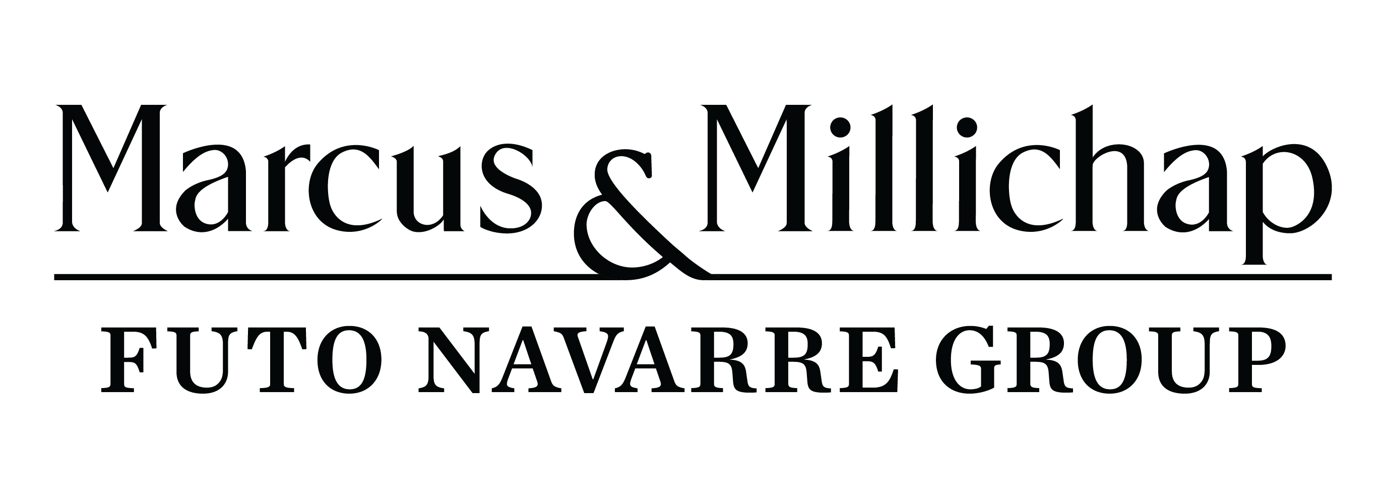 Marcus & Millichap white logo