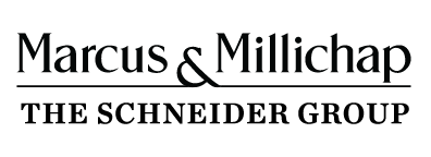Marcus & Millichap white logo