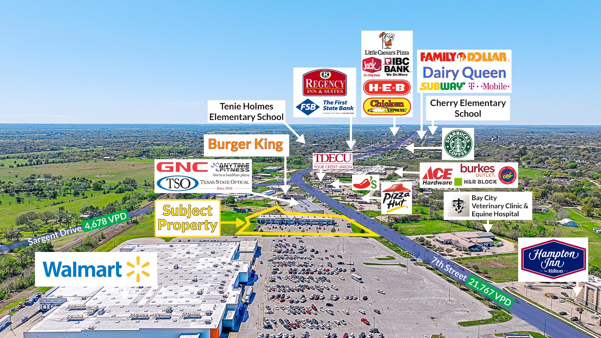 Bay City Shopping Center/Bay City, Texas