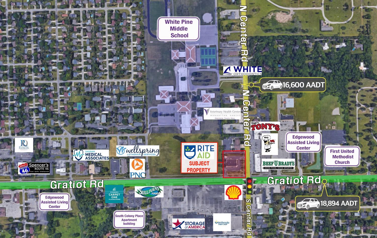 Rite Aid Absolute NNN Lease Latest Prototype/Saginaw, Michigan