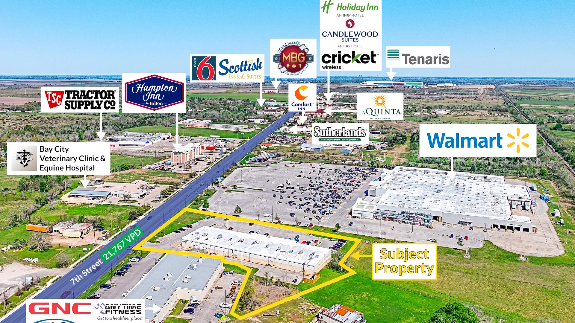 Bay City Shopping Center/Bay City, Texas