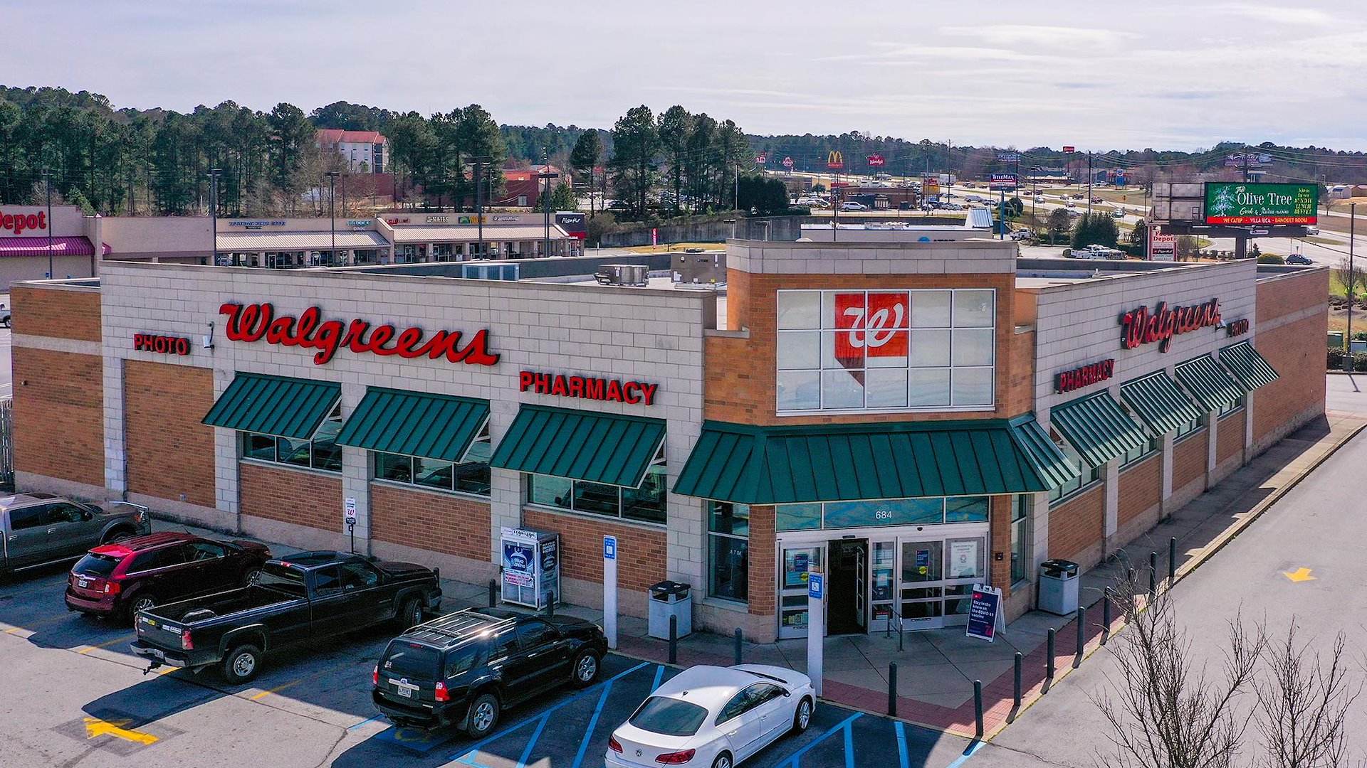 Walgreens 4 Locations Must be Purchased as a Portfolio/Villa Rica