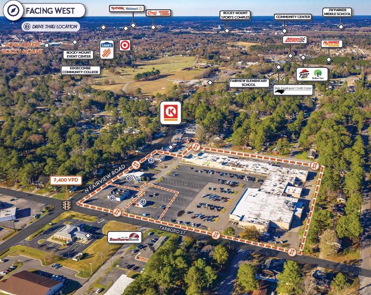 Oakwood Shopping Center Rocky Mount North Carolina