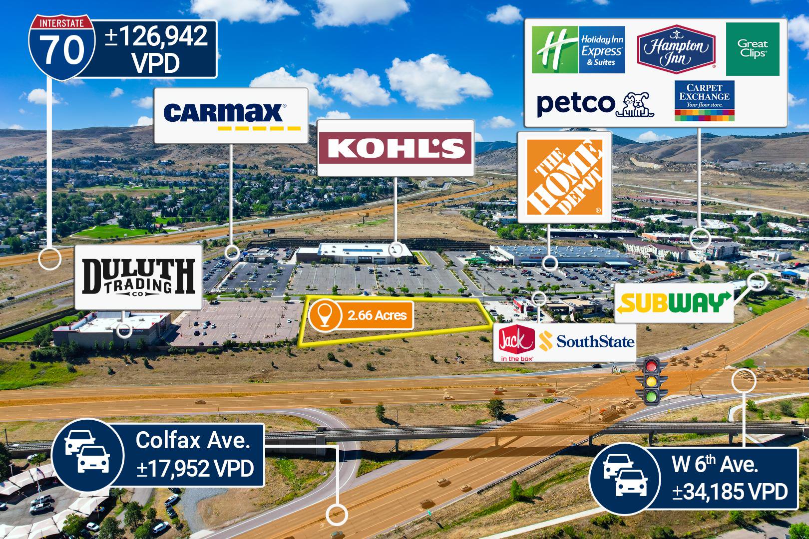 $1 Auction – 2.66-Acre Home Depot & Kohl’s Outparcel… — Sale in Golden, CO, photo 5 of 6