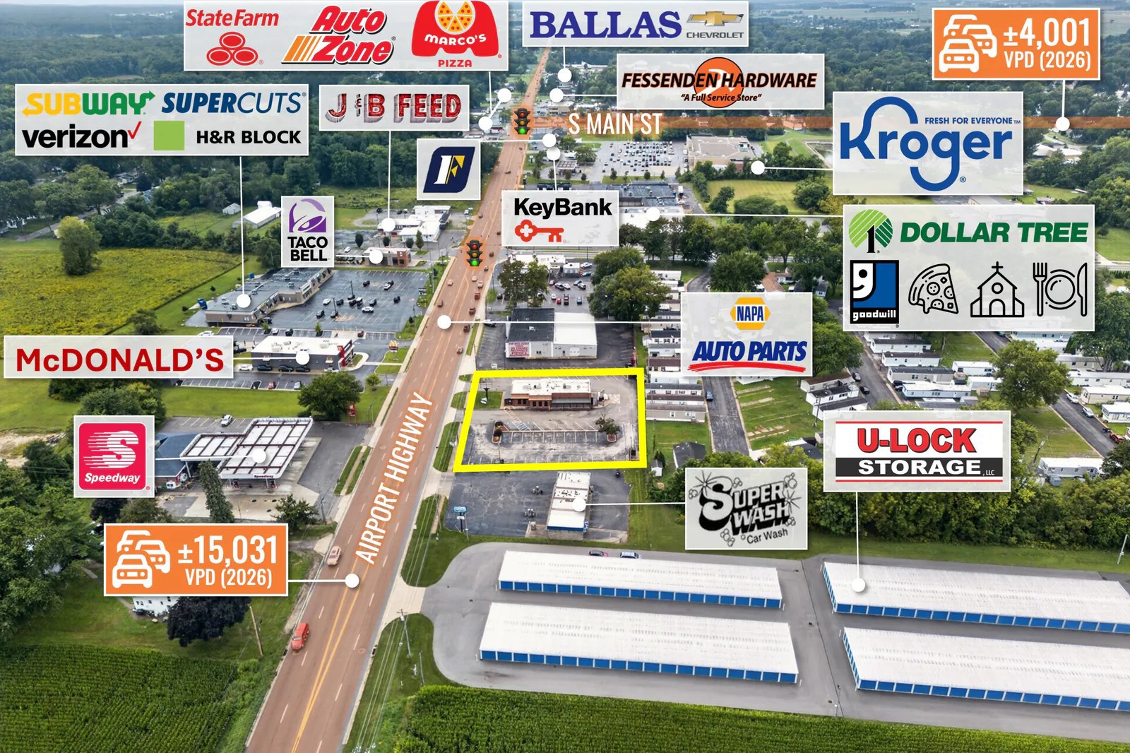 $1 Auction - REIT Sale | Former Wendy’s | 15K VPD |… — Sale in Swanton, OH, photo 4 of 6