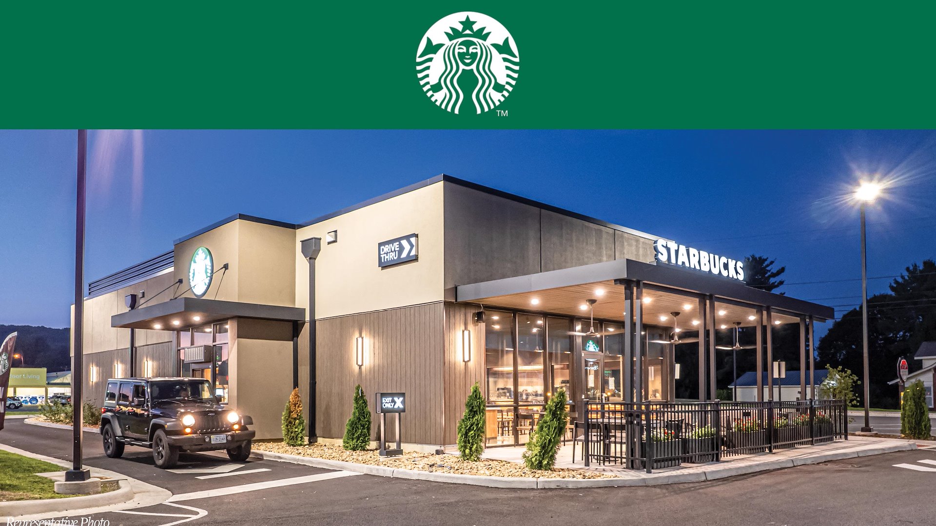 Starbucks w/ Drive Thru Virginia Brand New 2023 Construction Near