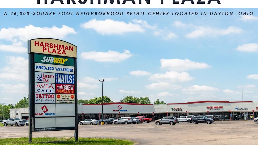 Harshman Plaza ValueAdd Opportunity at 63 Occupancy Net Leases