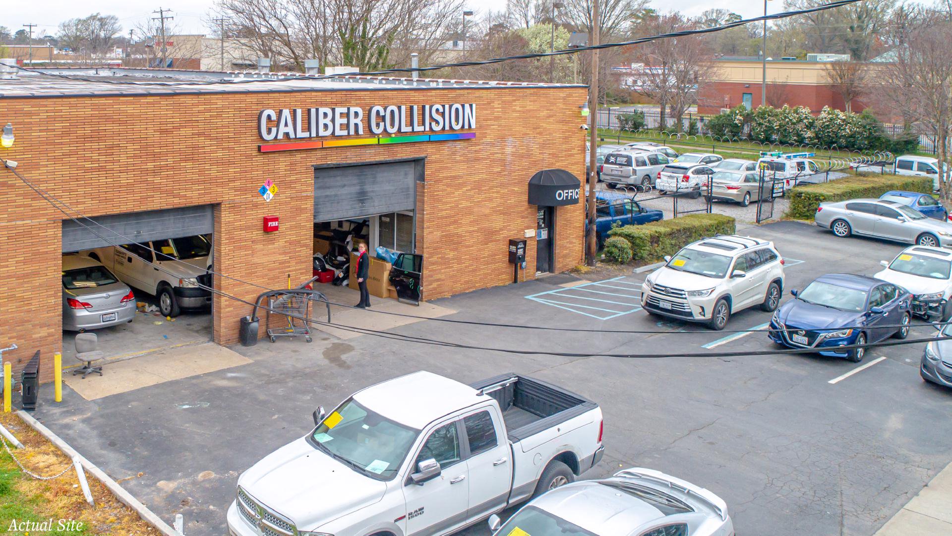 Caliber Collision w/ 2 Annual Increases Hampton Roads Long Term Lease Densely Populated