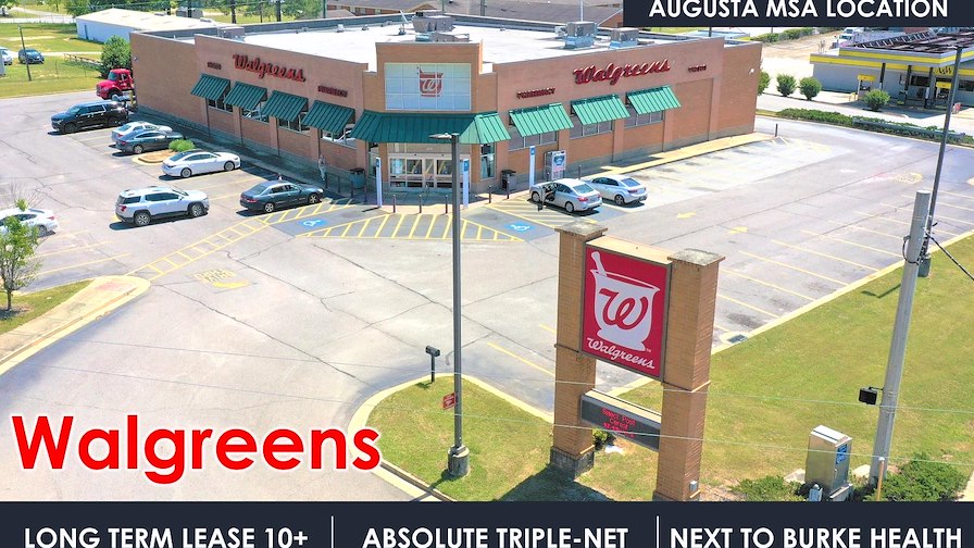 Walgreens 10 Years Firm Term Remaining Absolute NNN Lease Next to