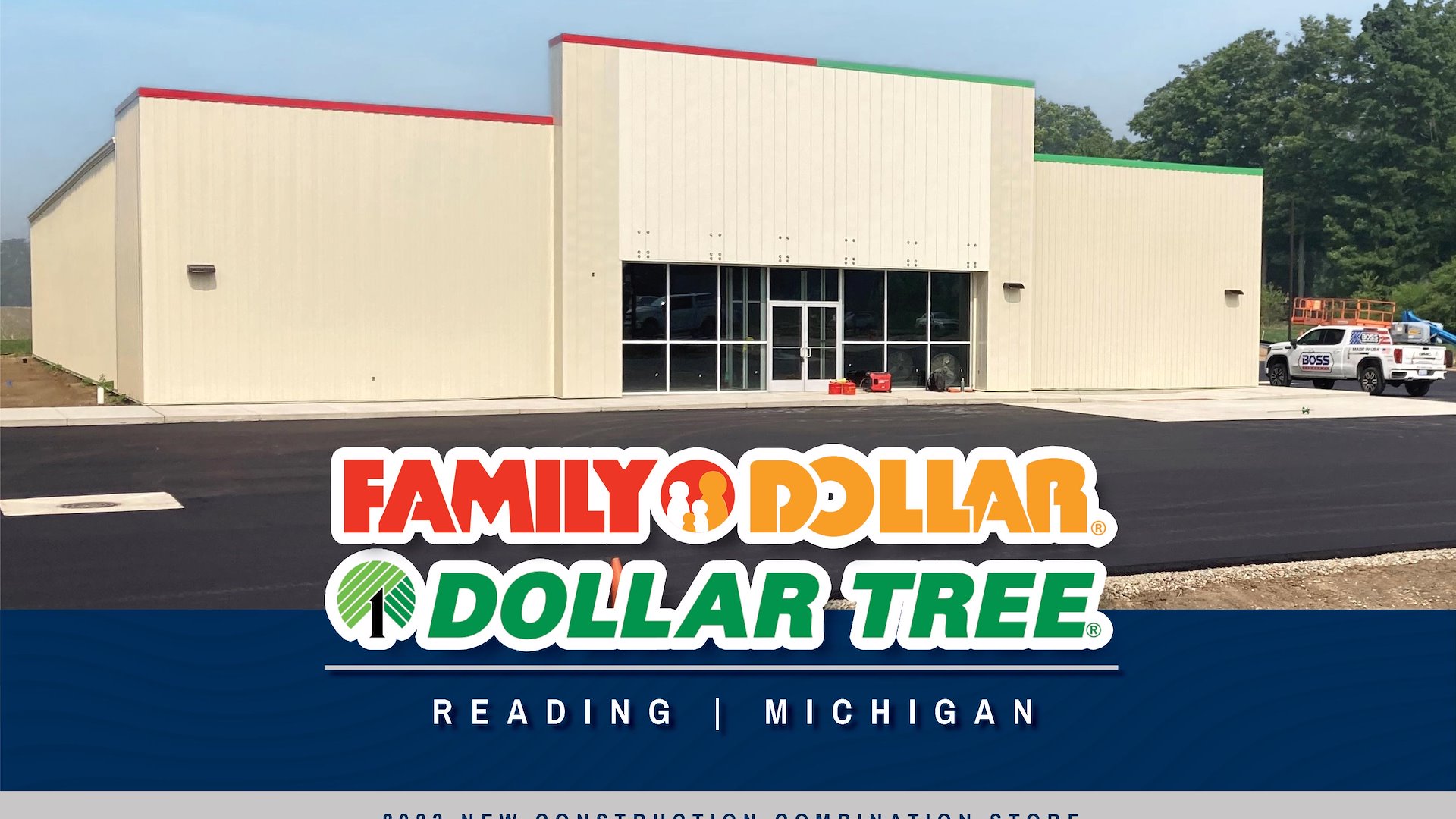 Family Dollar Tree New Construction 2023/Reading, Michigan