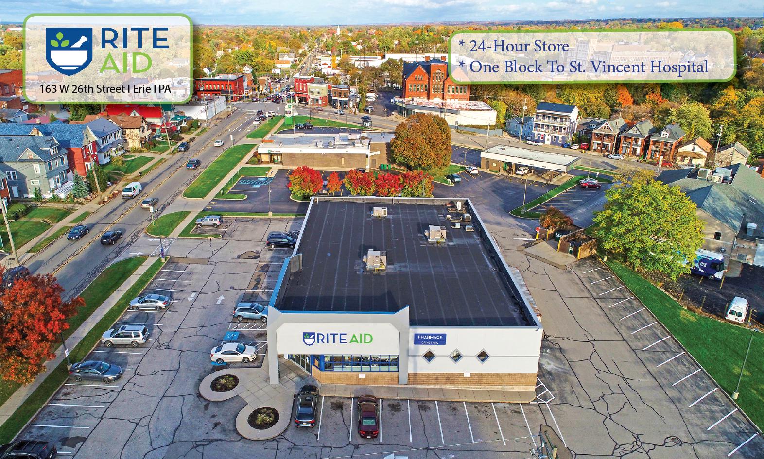 RITE AID I 24HOUR STORE I NEXT TO HOSPITAL/Erie, Pennsylvania