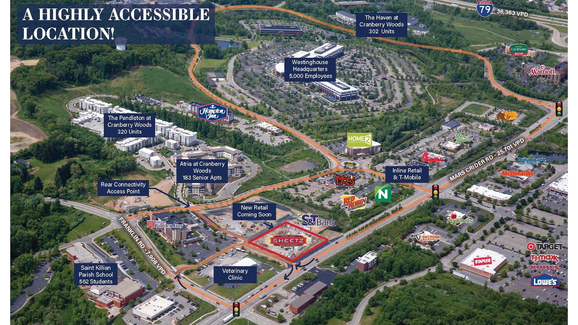 Sheetz 15 Years Remain Pittsburgh, PA MSA Dominant Market Share