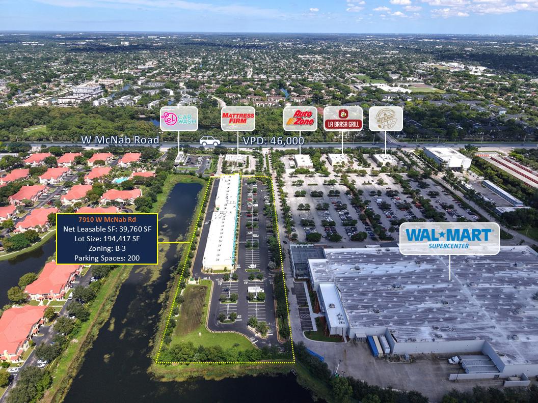 Stabilized Broward County Retail Strip - Walmart… — Sale in North Lauderdale, FL, photo 5 of 7