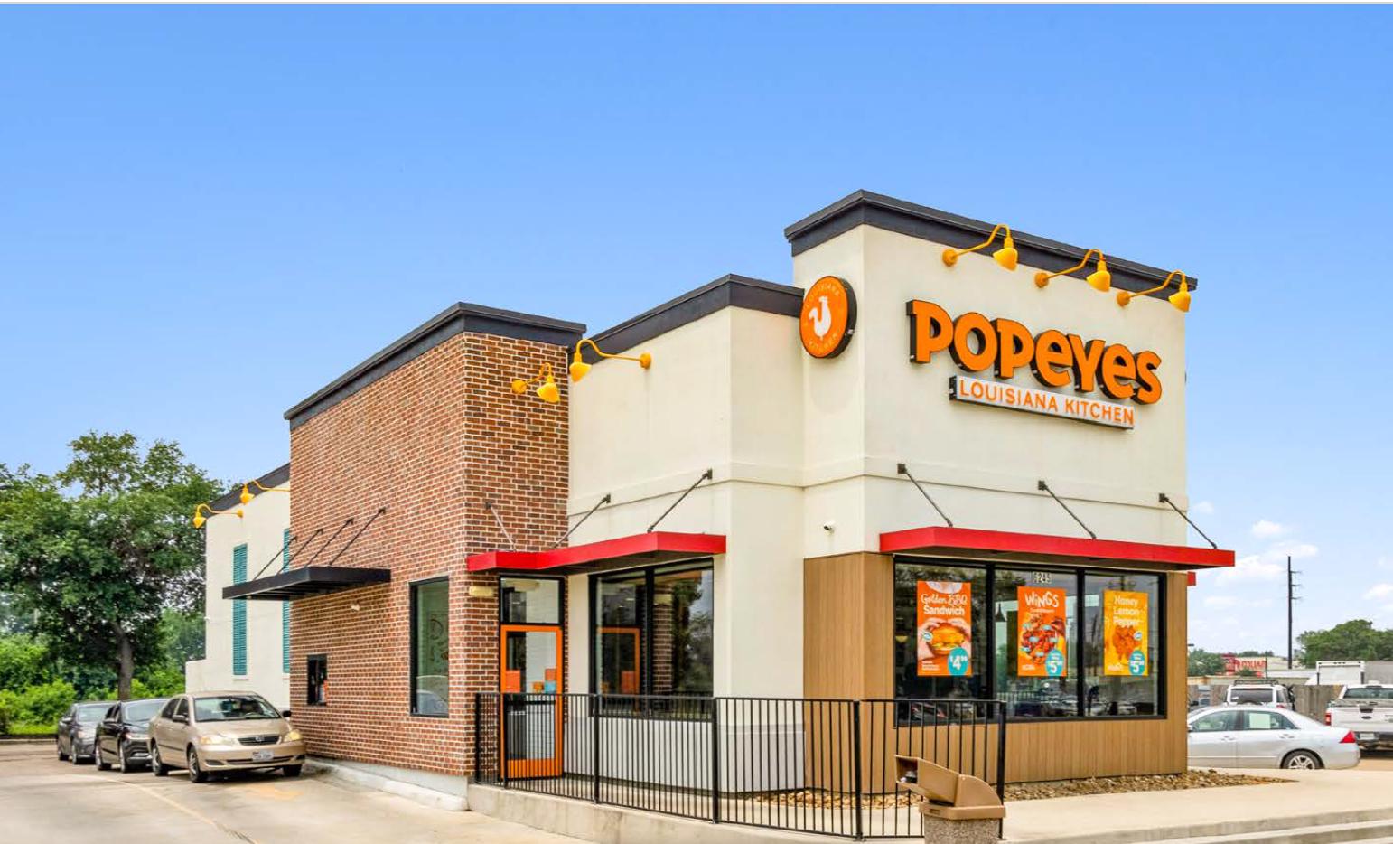 Popeye's | Brand New 20-Year SLB | NNN Ground Lease/Houston, Texas