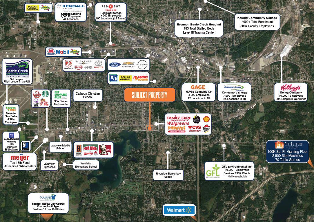 100% Occupied Shopping Center | Multiple National Tenants | Battle Creek,  MI/Battle Creek, Michigan