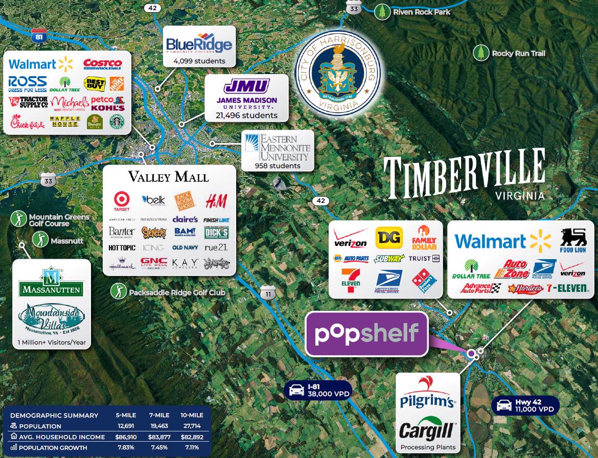 PopShelf/Timberville, Virginia