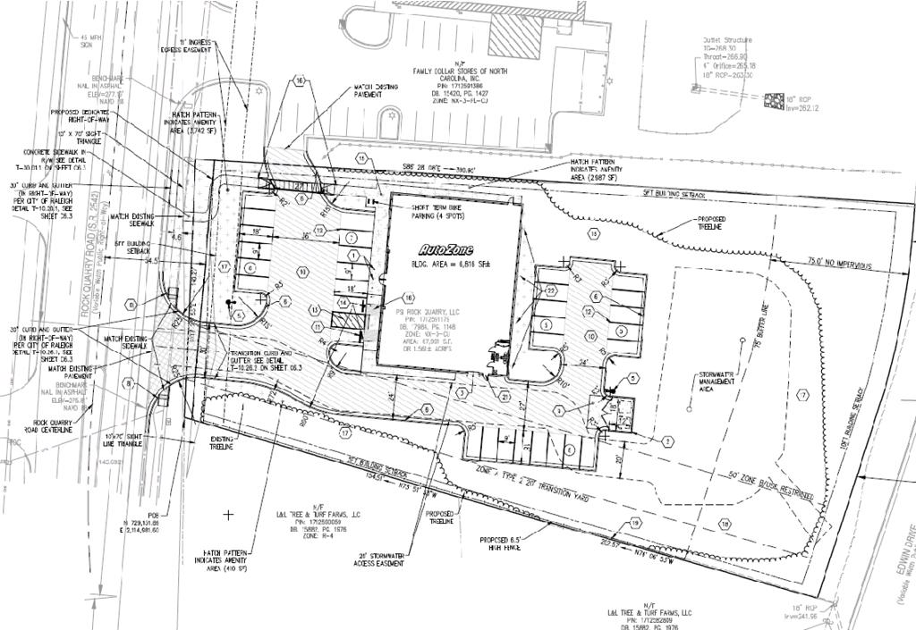 AutoZone 15Year Ground Lease Raleigh, NC/Raleigh, North Carolina