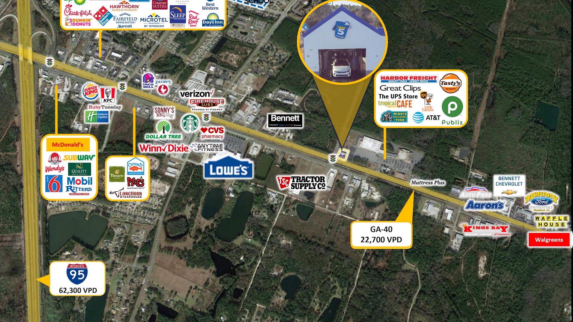 Take 5 Car Wash International Car Wash Group/Kingsland,