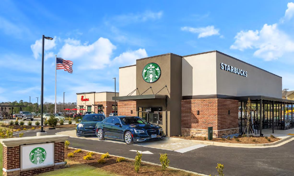 Starbucks w/ DriveThru Publix Outparcel Atlanta MSA New