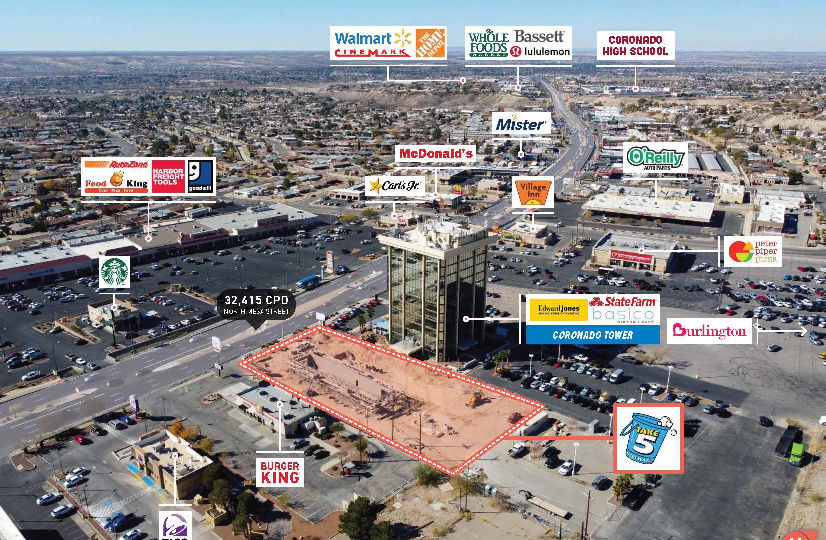 Take 5 Car Wash Ground Lease/El Paso, Texas