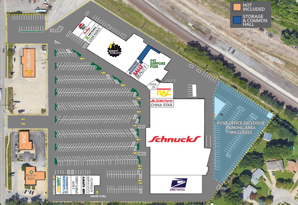 Schnucks Grocery Anchored Center/Springfield, Illinois