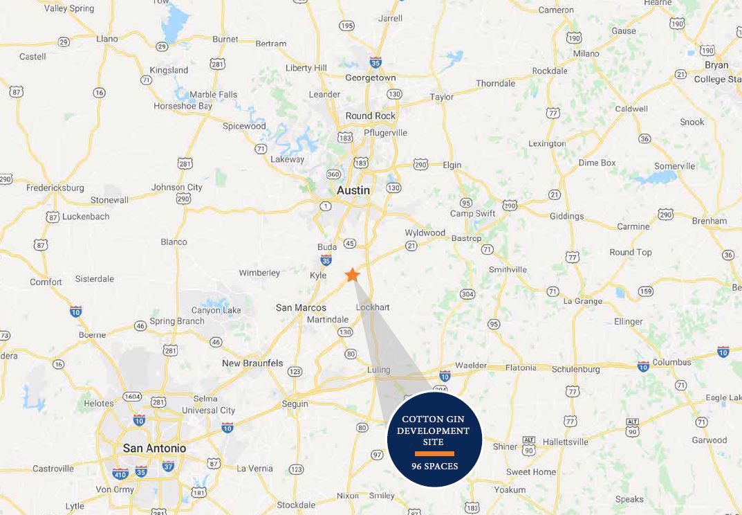 Cotton Gin RV Park Development Site /Uhland, Texas