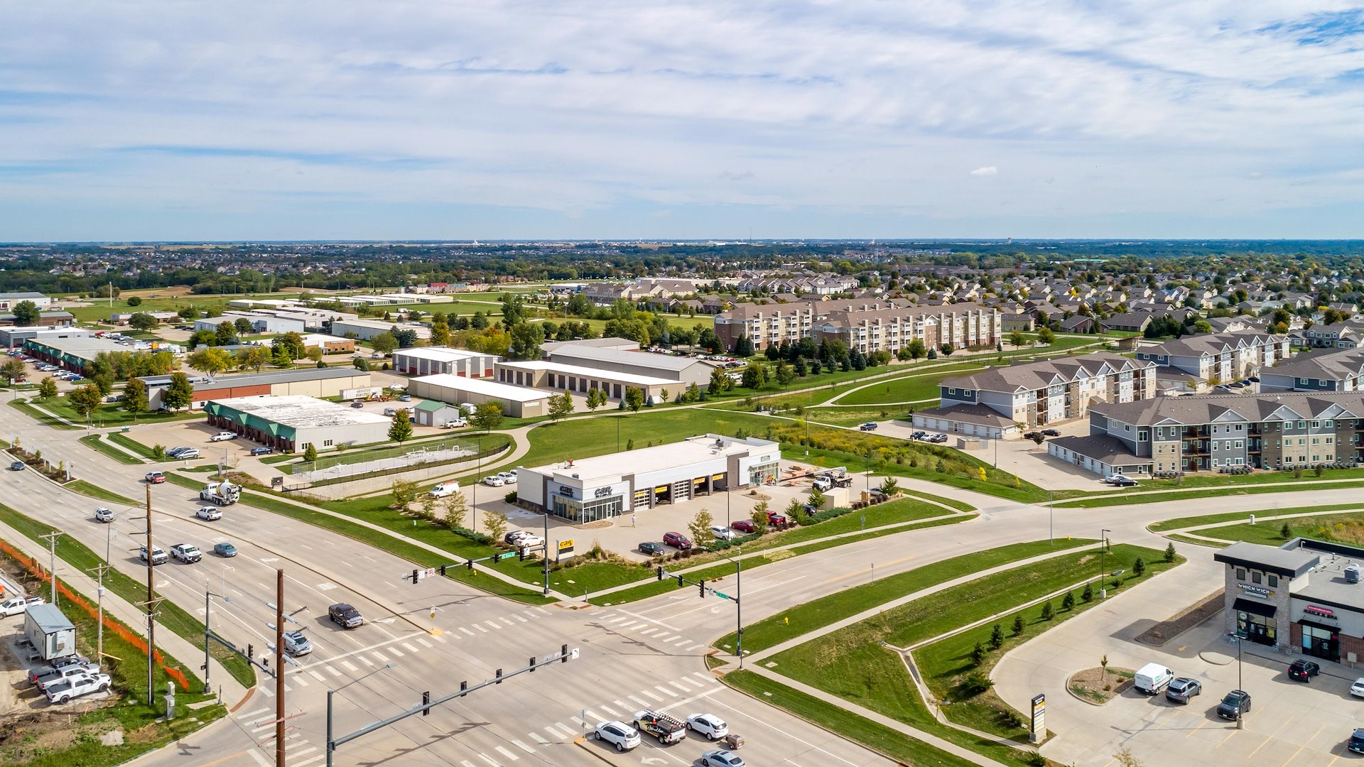 MONRO, Inc. (CarX) + Papa John's Waukee, IA/Waukee, Iowa