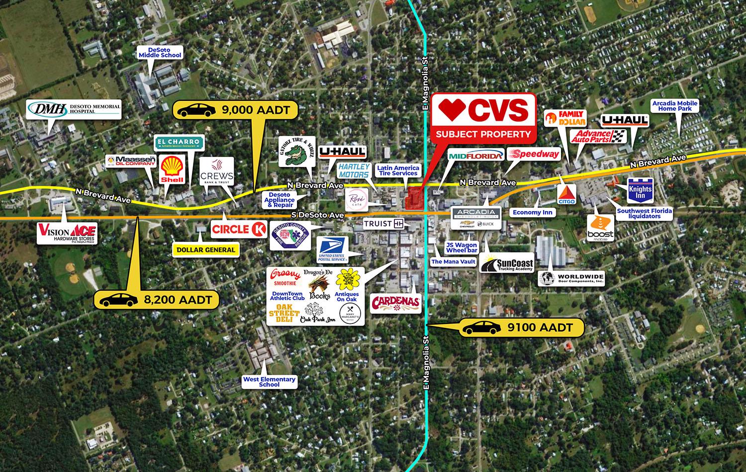 CVS Absolute NNN Lease Strong Sales/Arcadia, Florida