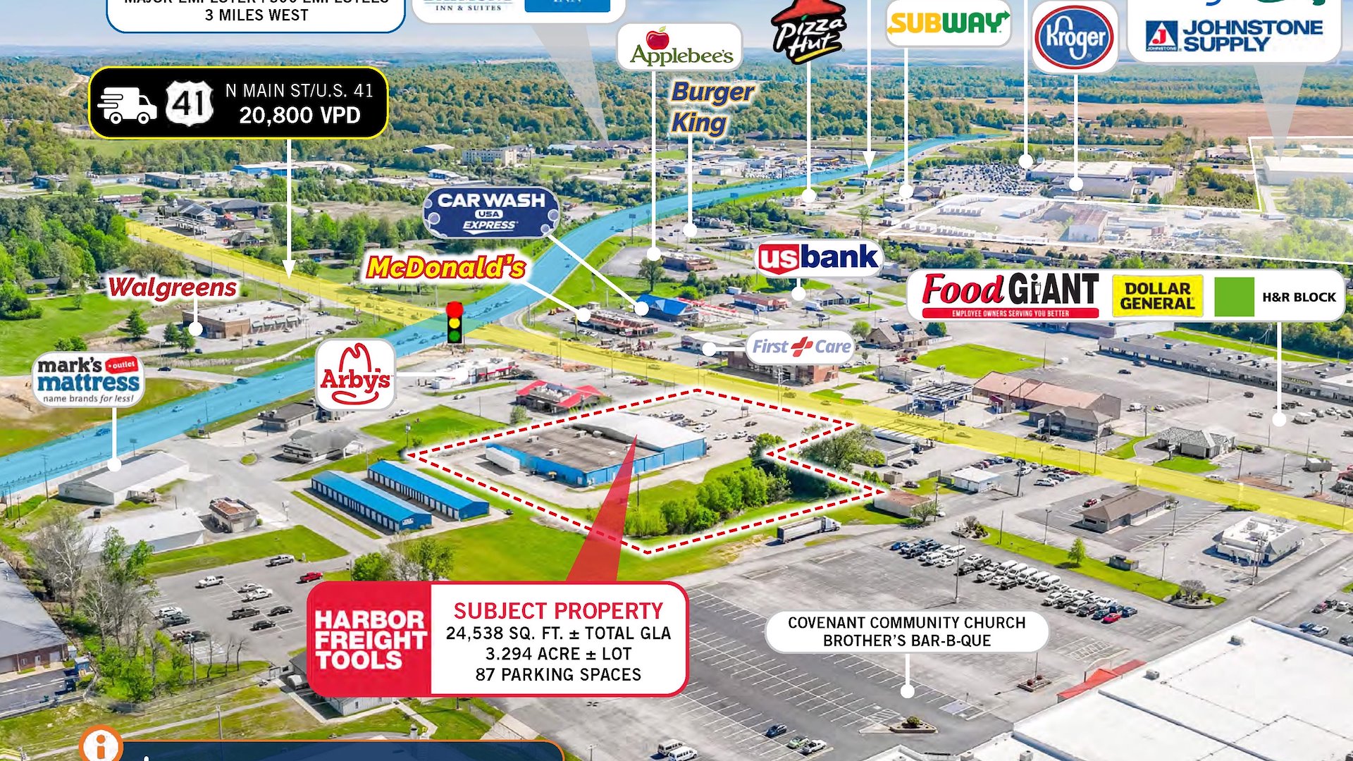 Harbor Freight NeT Lease w/ Upside/Madisonville, Kentucky