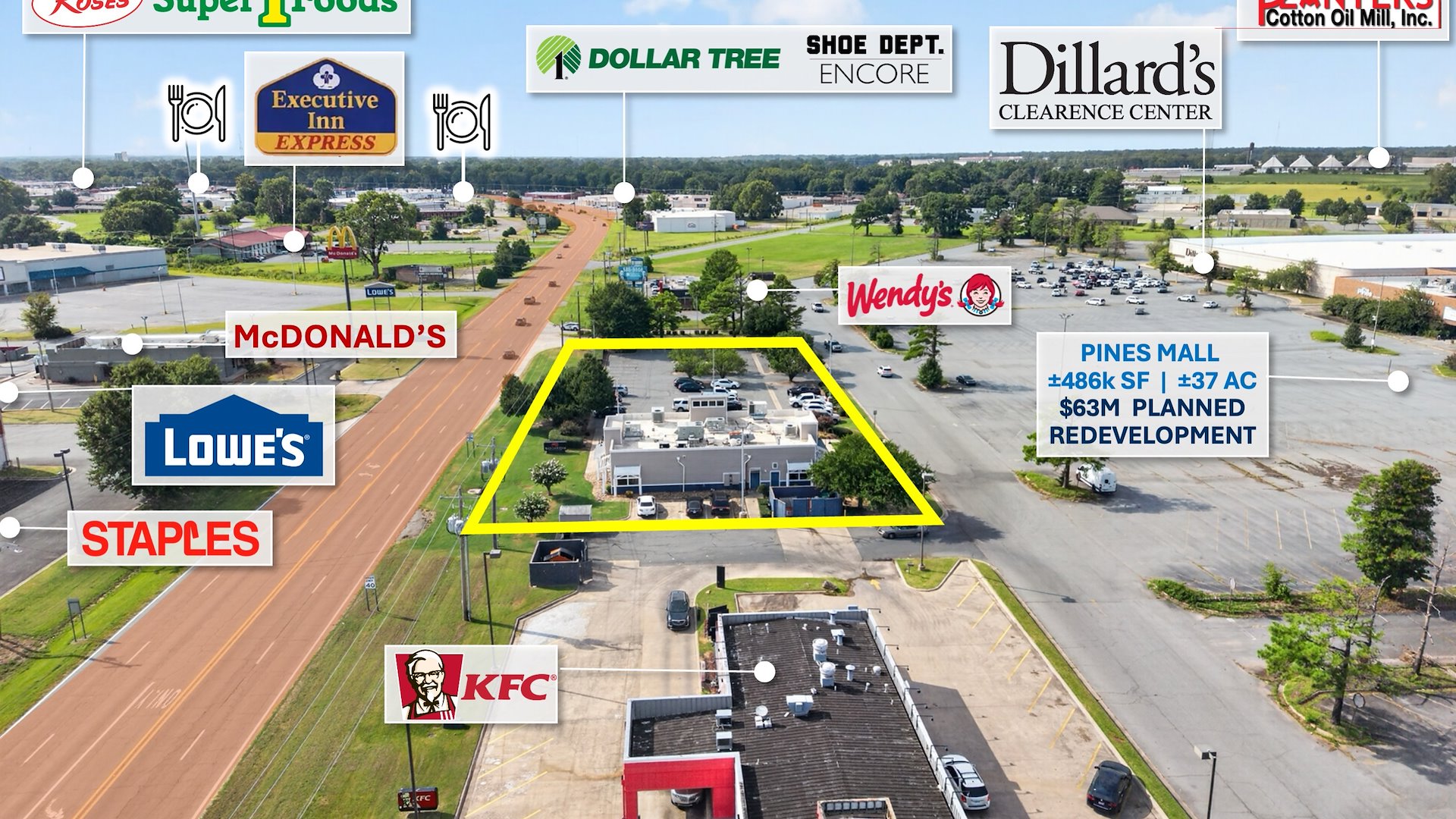 $1 Auction - REIT Sale | Former Red Lobster | Hard… — Sale in Pine Bluff, AR, photo 6 of 6