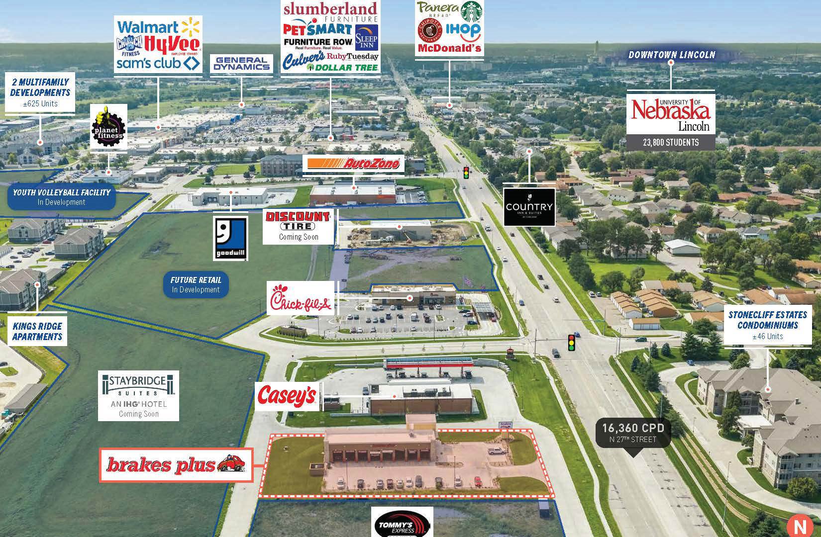 Brakes Plus Sale-Leaseback (Mavis Guaranty) — Sale in Lincoln, NE, photo 4 of 6