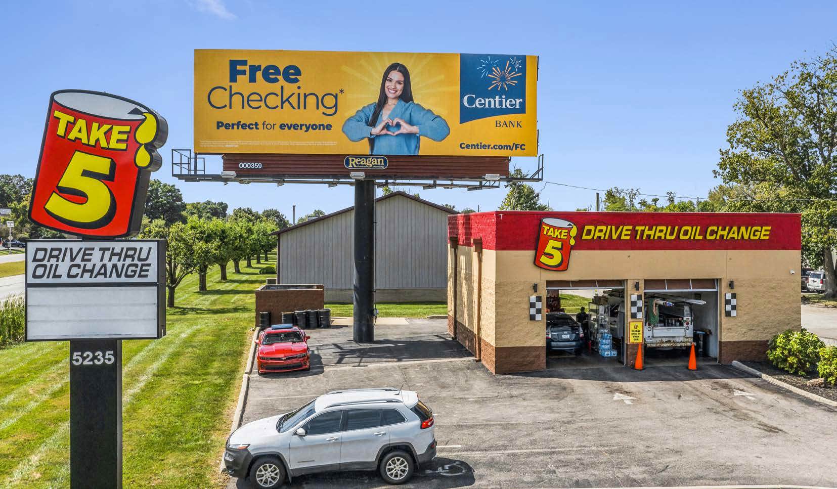 Take 5 | ±9-Yr Abs NNN | ±28-Unit Franchisee | 36K+ VPD | Indianapolis, IN - food service for sale in indianapolis, IN