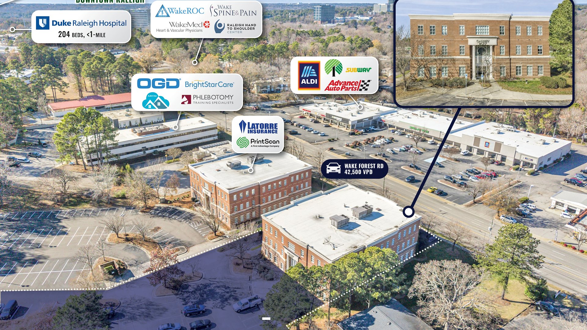 4030 Wake Forest Road Owneruser Potential - office for sale in raleigh, NC