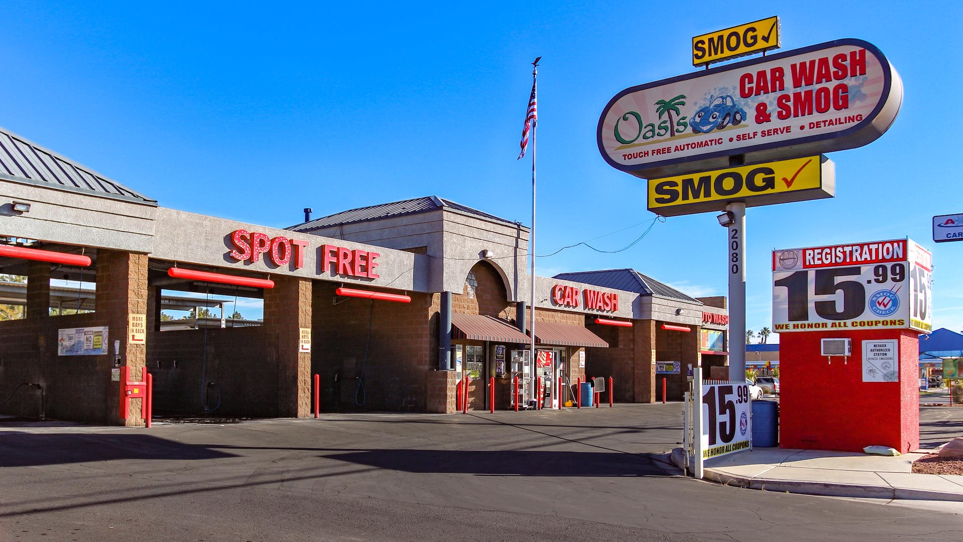 Oasis Car Wash &amp; Smog/Las Vegas, Nevada