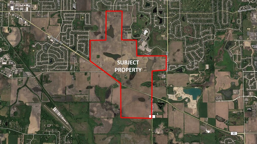 628 +/- Acres Vacant Land/Huntley, Illinois