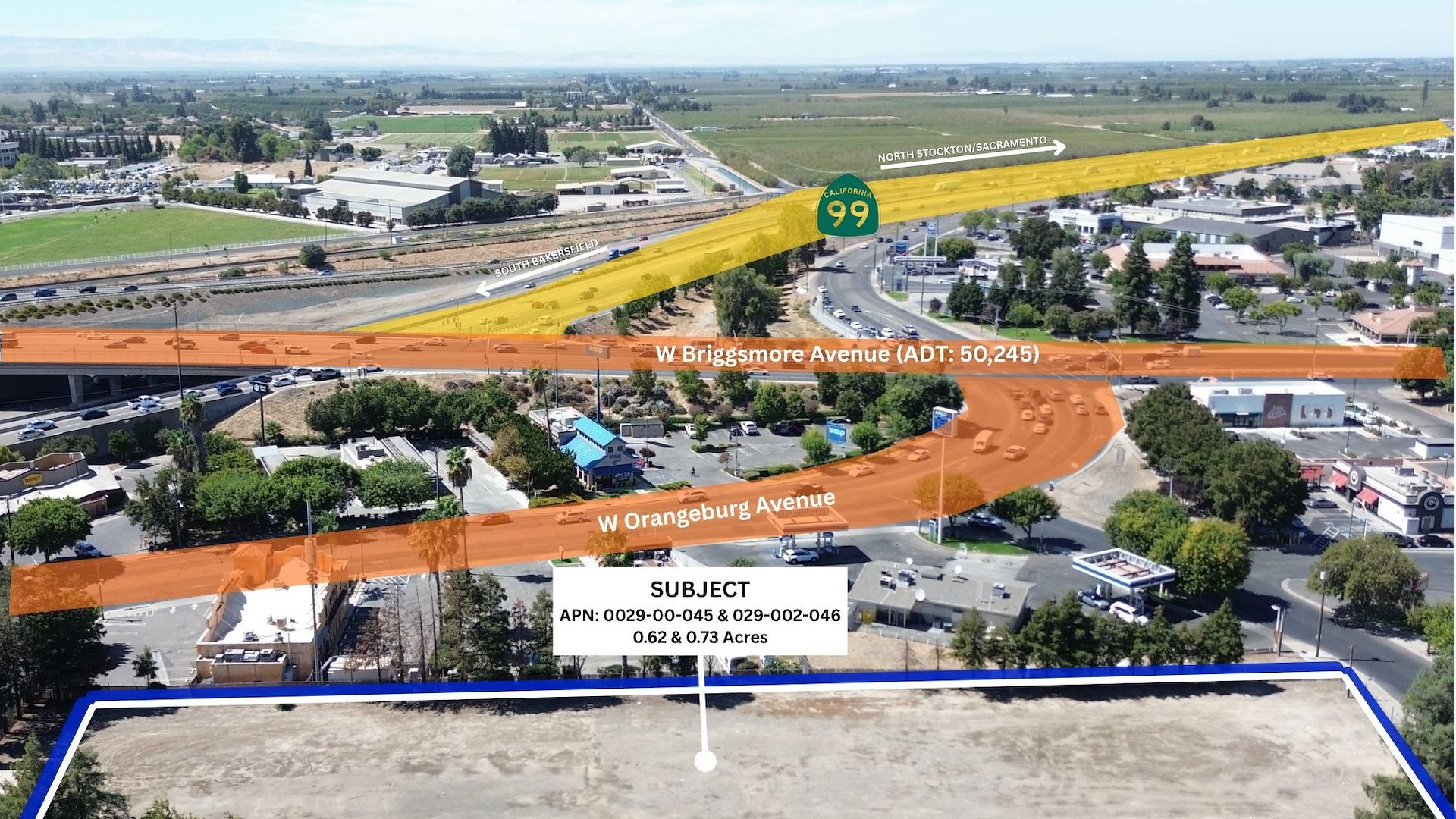 Evergreen Avenue Development Sites - mixed use for sale in modesto, CA