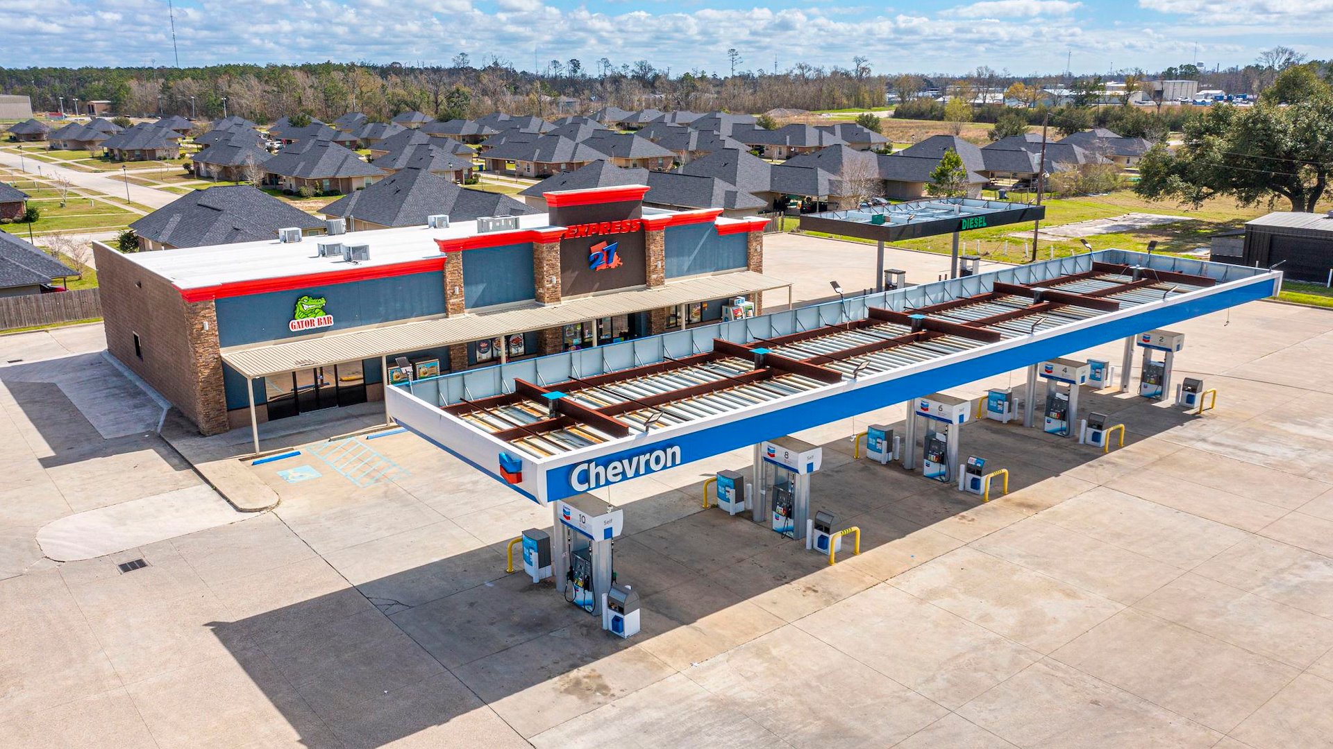 Chevron Gas Station/Sulphur, Louisiana