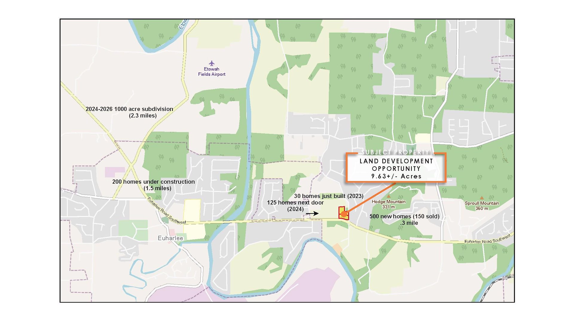 Euharlee, GA Commercial Land/Euharlee,