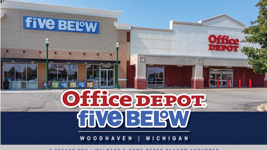 Office Depot & Five Below Center | Home Depot & Walmart Shadow/Woodhaven,  Michigan