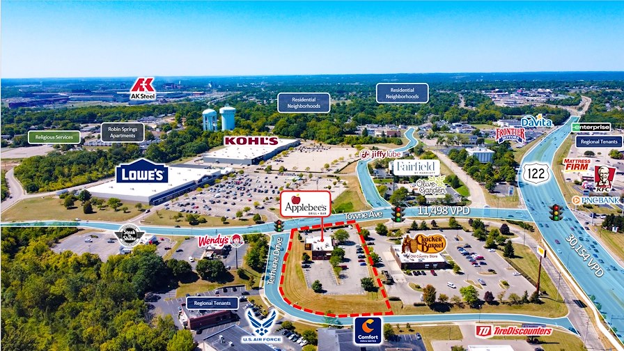 Applebee's Absolute NNN Lease/Middletown, Ohio