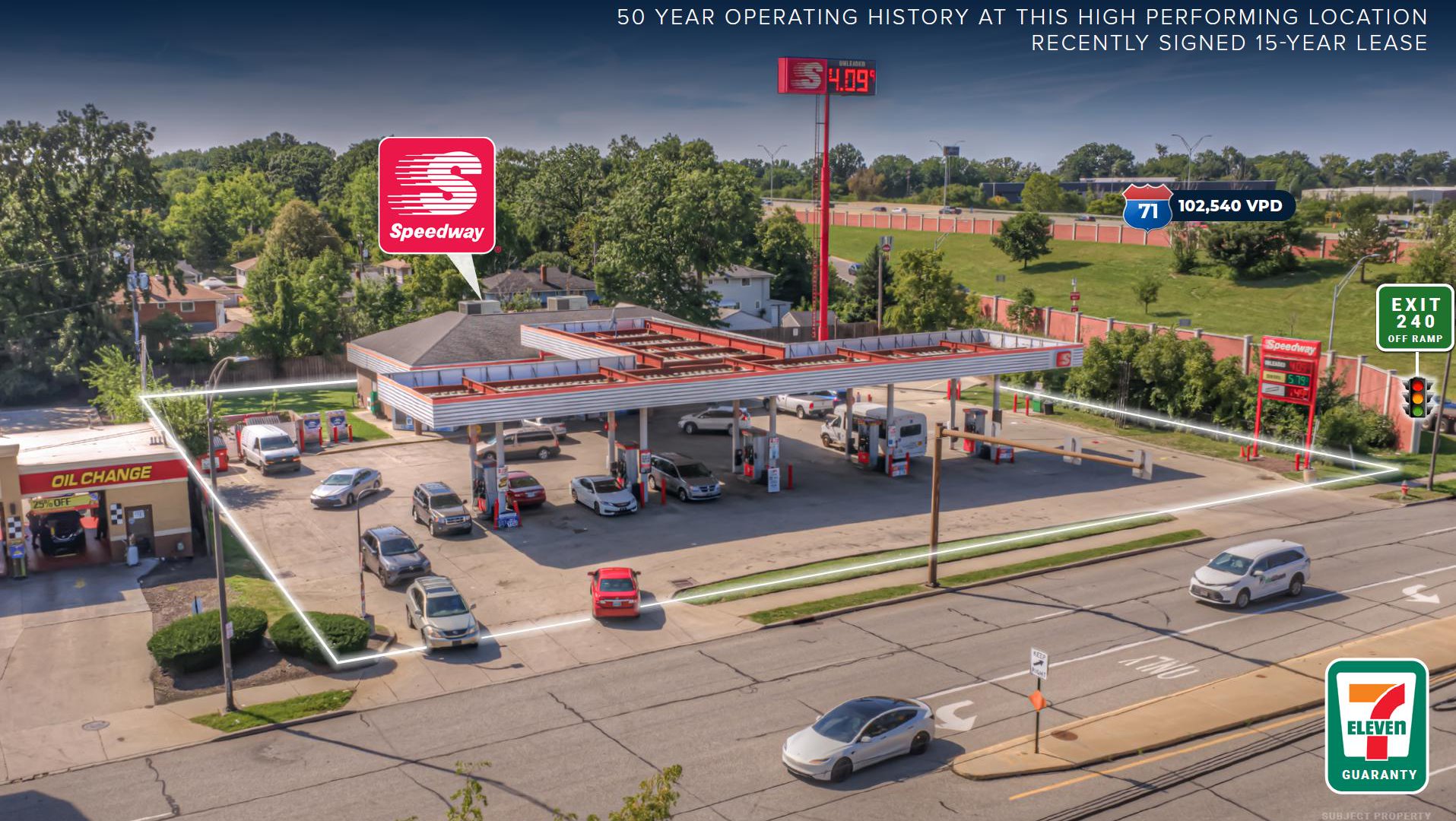 Speedway (7-Eleven Guaranty) | New 15-Year Lease — Sale in Cleveland, OH, photo 1 of 4