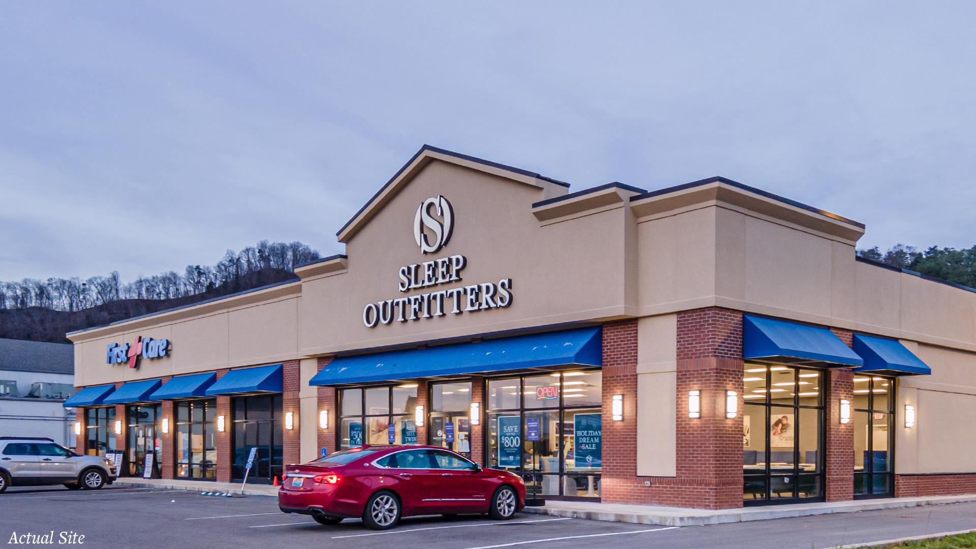 First Care Urgent Care Center &amp; Sleep Outfitters Eastern