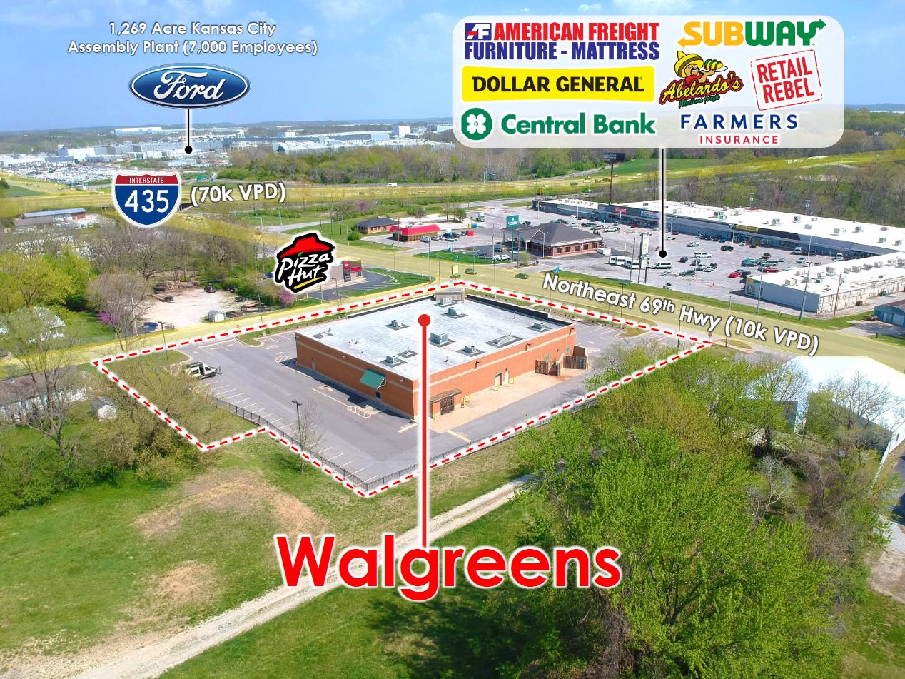 Walgreens 10 Years Remaining New Dollar Tree Sublet Absolute NNN