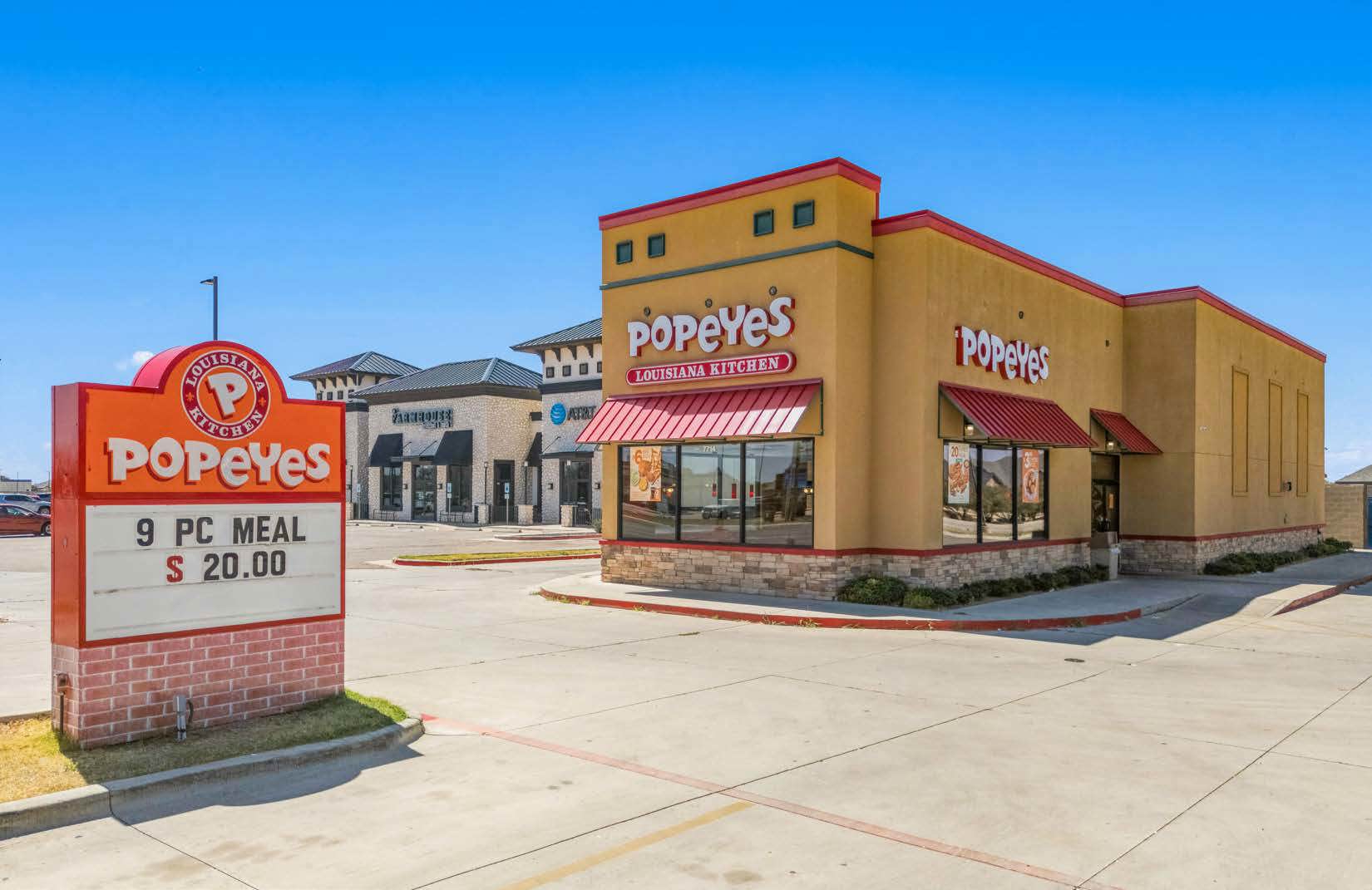 Popeyes | New 20-Yr NNN | 5 Yrs | Milwaukee Ave w/… — Sale in Lubbock, TX, photo 1 of 3