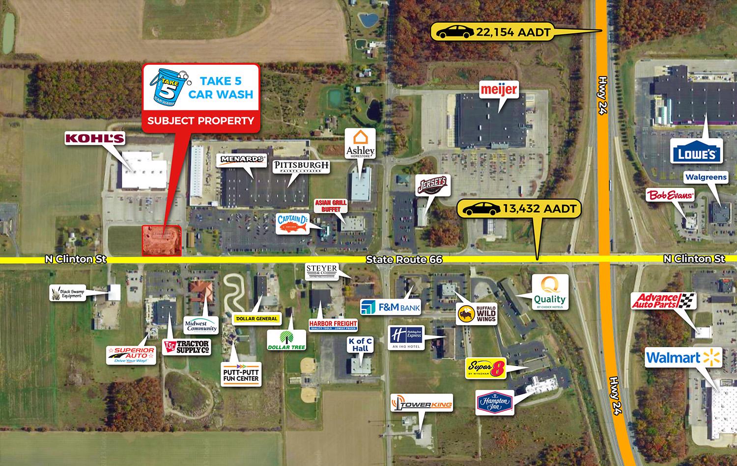 Take 5 Corporate Guaranteed Car Wash/Defiance, Ohio