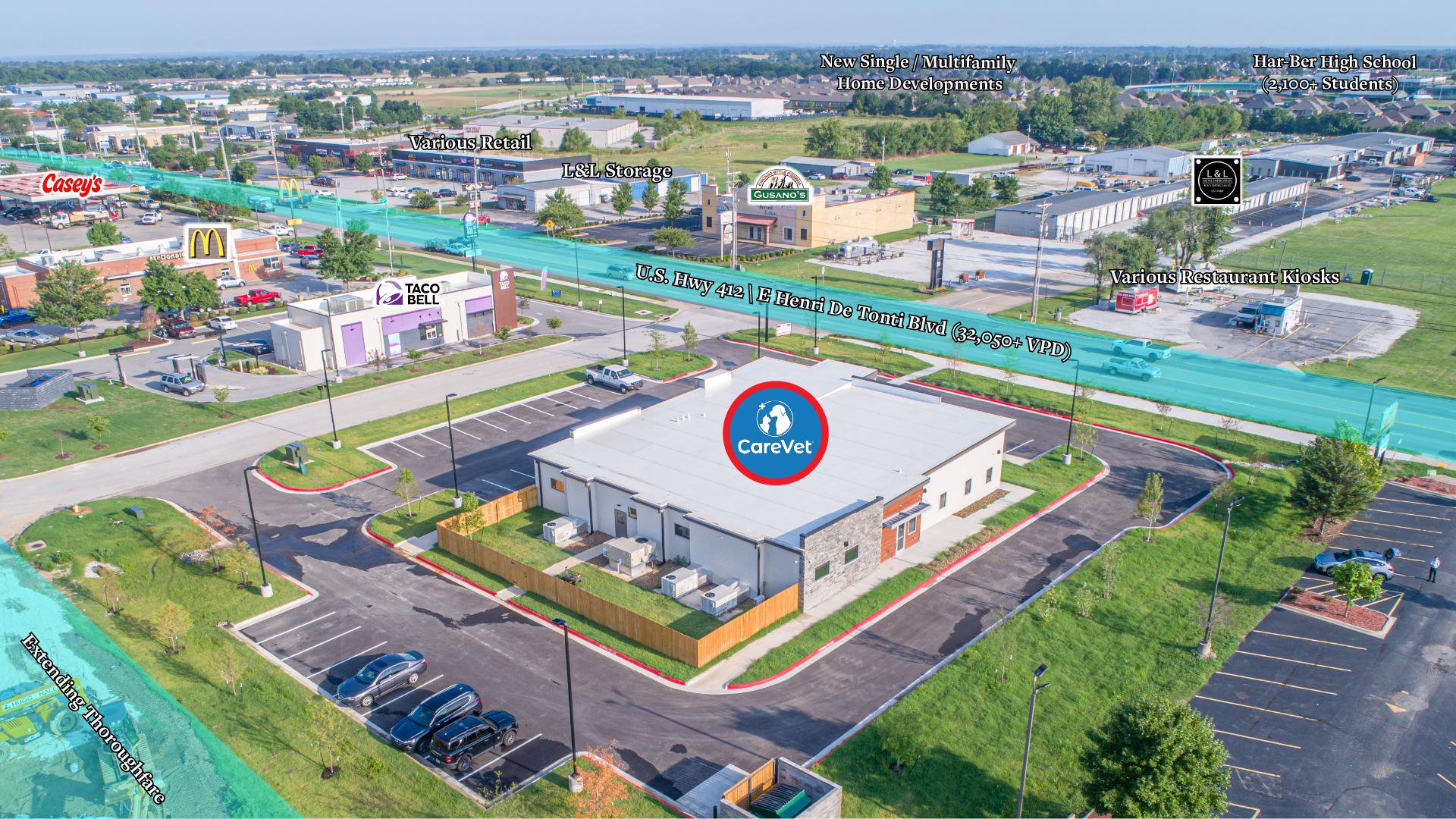 Hancock Veterinary Hospital (CareVet) | Northwest Arkansas | Relocation  Site - 2022 Construction/Springdale (Northwest Arkansas), Arkansas