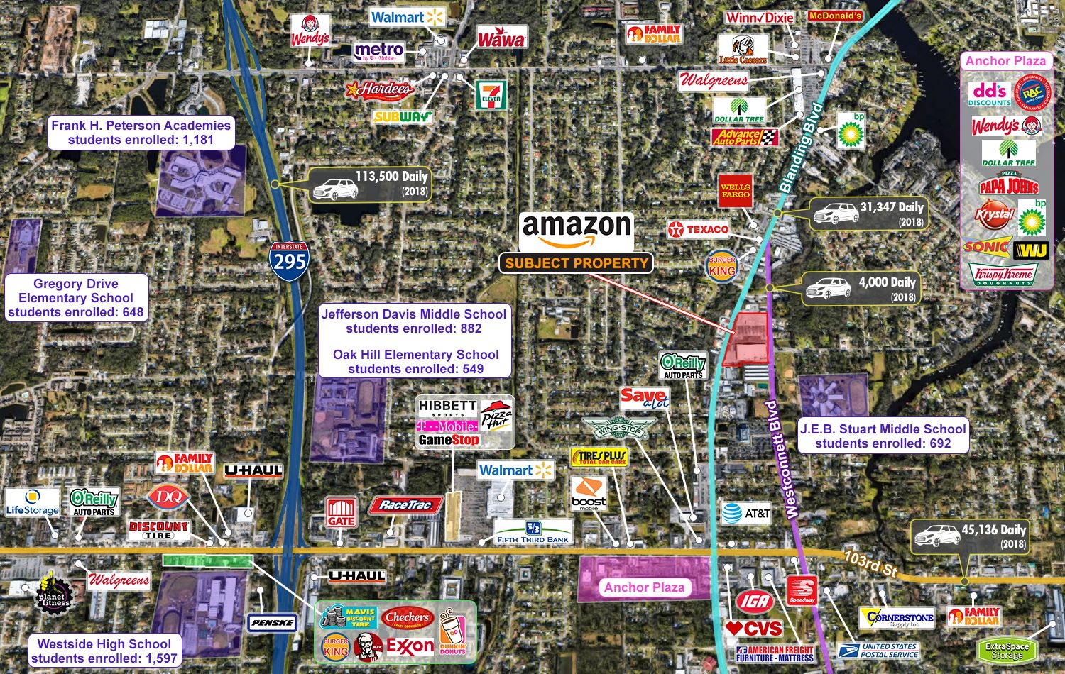 Amazon Last Mile Distribution Center/Jacksonville, Florida