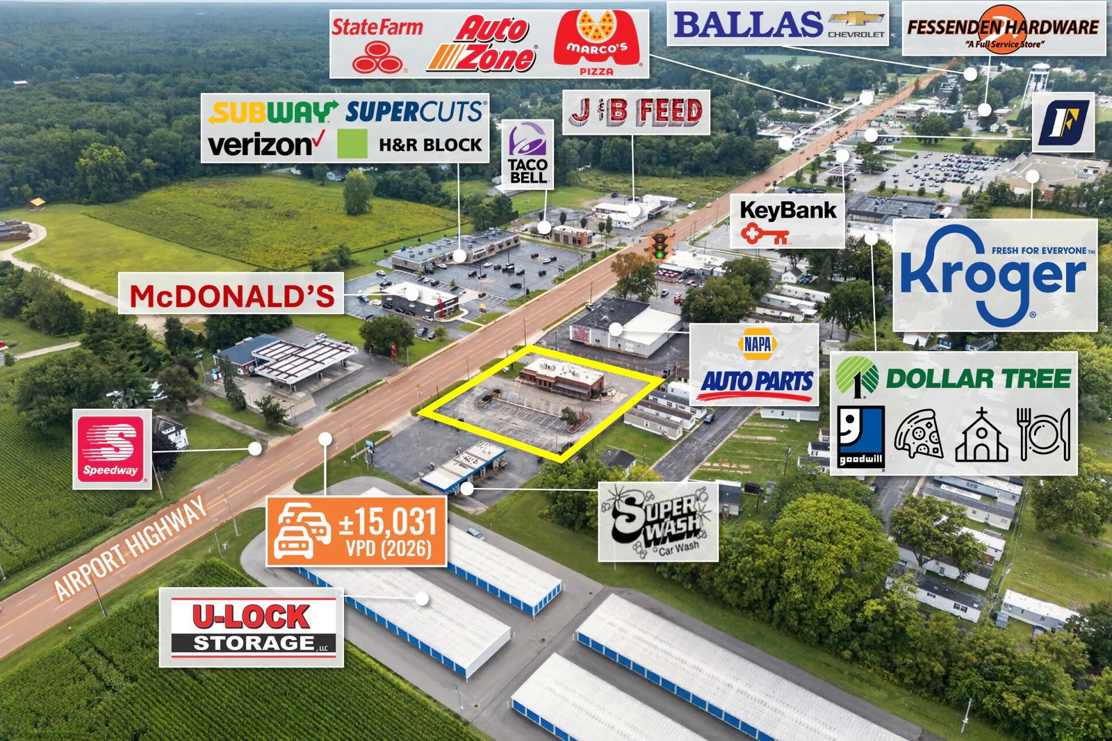 $1 Auction - REIT Sale | Former Wendy’s | 15K VPD |… — Sale in Swanton, OH, photo 5 of 6