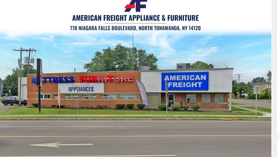 The American Freight Building/North Tonawanda, New York