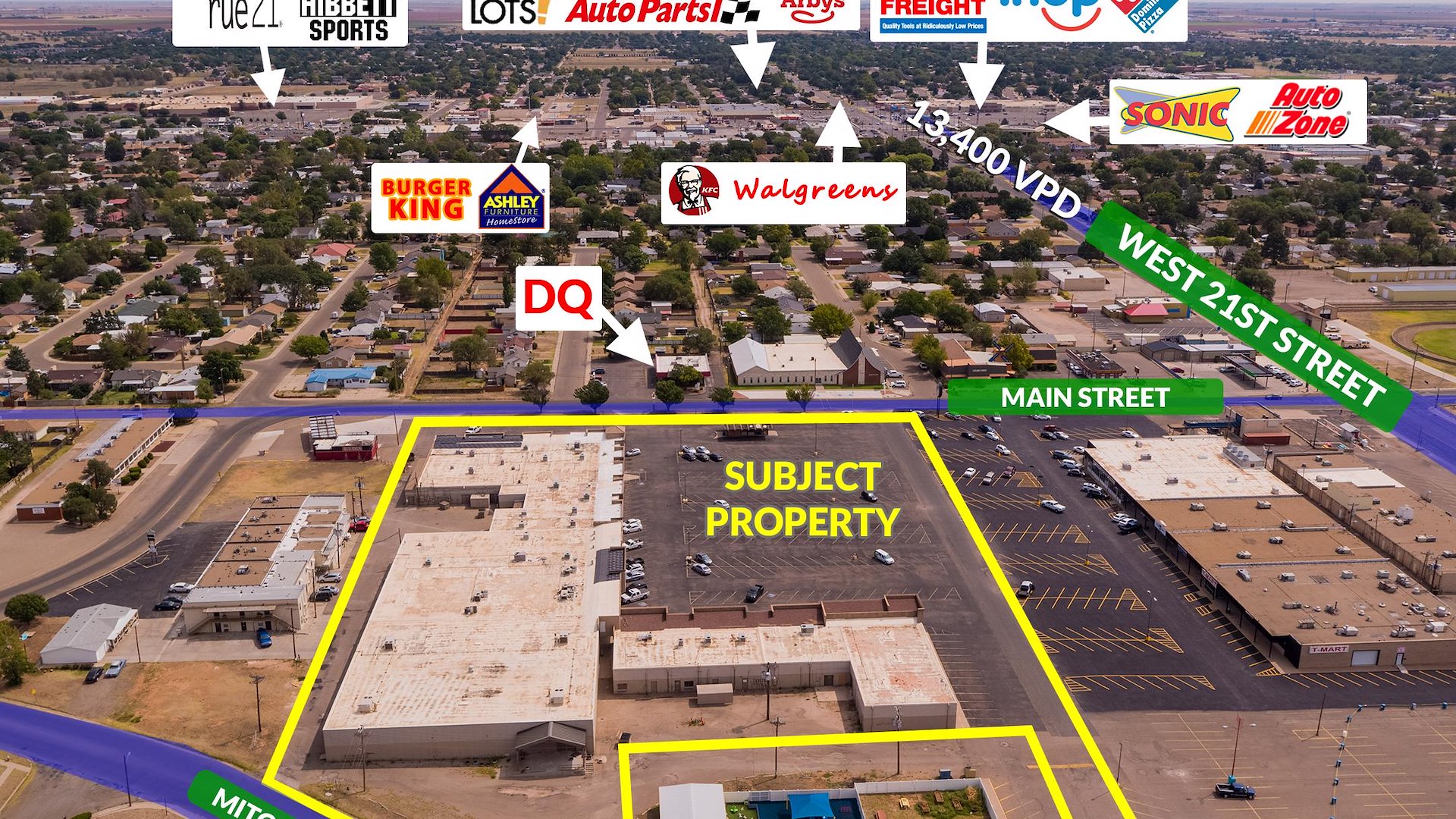 Hilltop Plaza Shopping Center/Clovis, New Mexico